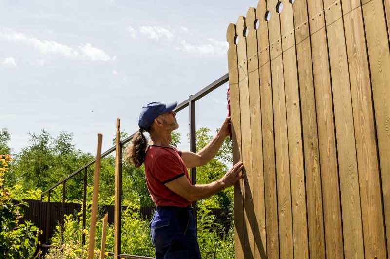 Local Wood Lattice Fence Replacement pros at work