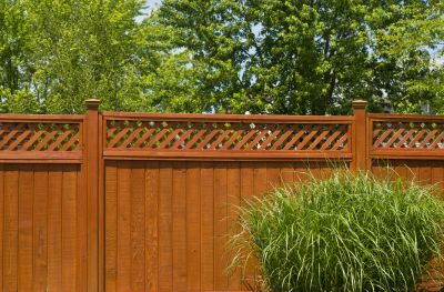 Wood Lattice Fence Replacement