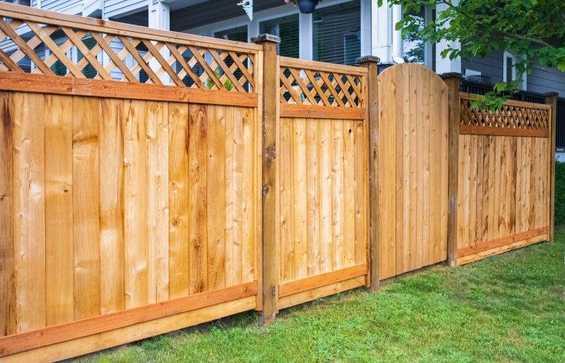 Wood Lattice Fence Replacement Image 3